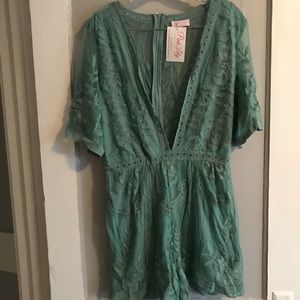 NWT Lace Romper